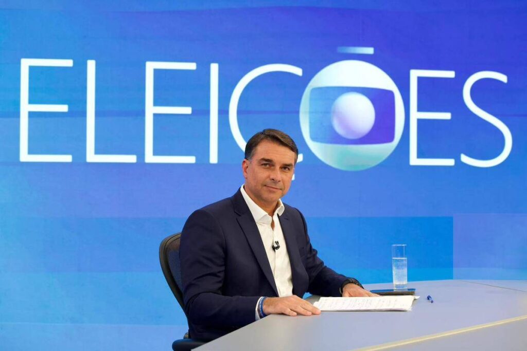 O marketing de Flávio Bolsonaro prevaleceu na entrevista